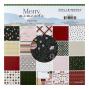 Preview: Spellbinders - Designpapier "Merry Moments" Paper Pack 6x6 Inch - 40 Bogen