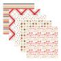 Preview: Spellbinders - Designpapier "Merry Moments" Paper Pack 6x6 Inch - 40 Bogen