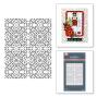 Preview: Spellbinders - Buchdrucktechnik "Criss Cross" BetterPress Plate