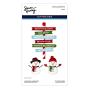 Preview: Spellbinders - Stanzschablone "North Pole Sentiments" Dies