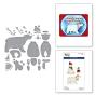 Preview: Spellbinders - Stanzschablone "Polar Bear Pals" Dies