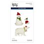 Preview: Spellbinders - Stanzschablone "Polar Bear Pals" Dies