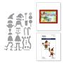 Preview: Spellbinders - Stanzschablone "Santa's Elves" Dies