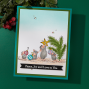 Preview: Spellbinders - Gummistempel Set "Tree-Mendous Christmas" Cling Stamp