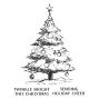 Preview: Spellbinders - Buchdrucktechnik "Twinkle Bright Tree" BetterPress Plate