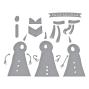 Preview: Spellbinders - Stanzschablone "The Snow Notes" Dies