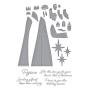 Preview: Spellbinders - Stempelset & Stanzschablone "The Three Magi" Clear Stamps & Dies