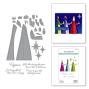 Preview: Spellbinders - Stempelset & Stanzschablone "The Three Magi" Clear Stamps & Dies