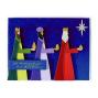 Preview: Spellbinders - Stempelset & Stanzschablone "The Three Magi" Clear Stamps & Dies