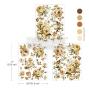 Preview: Re-Design with Prima - Transfer Aufkleber 8,5x11 Inch "Belle Epoque Blooms" Decor Transfer 3 Bogen 