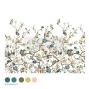 Preview: Re-Design with Prima - Transfer Aufkleber 24x35 Inch "Blue Vine" Decor Transfer 4 Bogen 