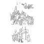 Preview: Spellbinders - Buchdrucktechnik "Celebration Moments" BetterPress Plate