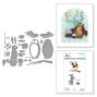 Preview: Spellbinders - Stanzschablone "Rabbit & Owl" Dies