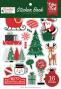 Preview: Echo Park - Aufkleber "Christmas Express" Sticker 