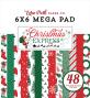 Preview: Echo Park - Designpapier "Christmas Express" Cardmakers Mega Pad 6x6 Inch - 48 Bogen