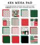 Preview: Echo Park - Designpapier "Christmas Express" Cardmakers Mega Pad 6x6 Inch - 48 Bogen