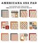 Preview: Carta Bella - Designpapier "Americana" Paper Pad 6x6 Inch - 24 Bogen