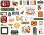 Preview: Carta Bella - Stanzteile "Americana" Ephemera