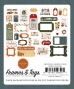 Preview: Carta Bella - Stanzteile & Anhänger "Americana" Ephemera Frames & Tags