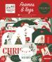 Preview: Carta Bella - Stanzteile & Anhänger "Christmas Village" Ephemera Frames & Tags