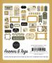 Preview: Carta Bella - Stanzteile & Anhänger "Honey Bee" Ephemera Frames & Tags