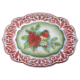 Preview: Elizabeth Craft Designs - Stempelset "Festive Holly Sentiments" Clear Stamps