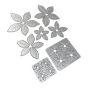 Preview: Elizabeth Craft Designs - Stanzschalone "Poinsettia" Dies