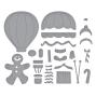 Preview: Spellbinders - Stanzschablone "Gingerbread Delivery" Dies