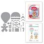 Preview: Spellbinders - Stanzschablone "Gingerbread Delivery" Dies