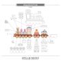 Preview: Spellbinders - Stanzschablone "Gingerbread Train" Dies
