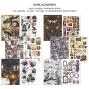 Preview: Ciao Bella - Designpapier & Stanzteile "Dark Academia" Junk Journal Ephemera Book A4 - 32 Bogen