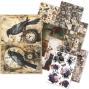 Preview: Ciao Bella - Decopatch Papier "Dark Academia" Rice Paper A5 - 8 Bogen