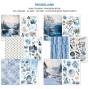 Preview: Ciao Bella - Designpapier & Stanzteile "Frozen Land" Junk Journal Ephemera Book A4 - 32 Bogen