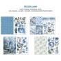 Preview: Ciao Bella - Designpapier & Stanzteile "Frozen Land" Junk Journal Ephemera Book A4 - 32 Bogen