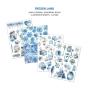 Preview: Ciao Bella - Designpapier & Stanzteile "Frozen Land" Junk Journal Ephemera Book A4 - 32 Bogen