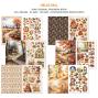 Preview: Ciao Bella - Designpapier & Stanzteile "Hello Fall" Junk Journal Ephemera Book A4 - 32 Bogen