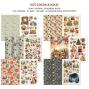 Preview: Ciao Bella - Designpapier & Stanzteile "Hot Cocoa & Holly" Junk Journal Ephemera Book A4 - 32 Bogen