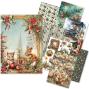 Preview: Ciao Bella - Decopatch Papier "Hot Cocoa & Holly" Rice Paper A5 - 8 Bogen