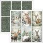 Preview: Ciao Bella - Designpapier "Forest Tales" Paper Pack 12x12 Inch - 12 Bogen