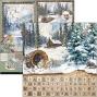 Preview: Ciao Bella - Designpapier "Forest Tales" Patterns Paper Pack 12x12 Inch - 8 Bogen