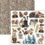 Preview: Ciao Bella - Stanzteile "Forest Tales" Fussy Cut Pad - 24 Bogen