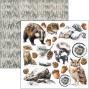 Preview: Ciao Bella - Stanzteile "Forest Tales" Fussy Cut Pad - 24 Bogen