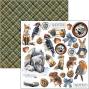 Preview: Ciao Bella - Stanzteile "Forest Tales" Fussy Cut Pad - 24 Bogen