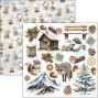 Preview: Ciao Bella - Stanzteile "Forest Tales" Fussy Cut Pad - 24 Bogen