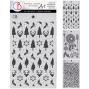 Preview: Ciao Bella - Schablone 5x8 Inch "Forest Tales" Triple Layer Stencil Art Set
