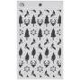 Preview: Ciao Bella - Schablone 5x8 Inch "Forest Tales" Triple Layer Stencil Art Set