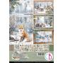 Preview: Ciao Bella - Stanzteile "Forest Tales" Creative Pad A4 - 9 Bogen