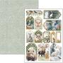 Preview: Ciao Bella - Stanzteile "Forest Tales" Creative Pad A4 - 9 Bogen