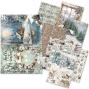 Preview: Ciao Bella - Decopatch Papier "Forest Tales" Mixed Media Rice Paper A5 - 8 Bogen