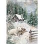 Preview: Ciao Bella - Decopatch Papier "Forest Tales" Mixed Media Rice Paper A5 - 8 Bogen